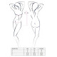 Комплект еротичної білизни Passion Erotic Line CANNE SET S/M Чорний