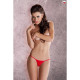 Трусики-стринги Passion MT015 red One size