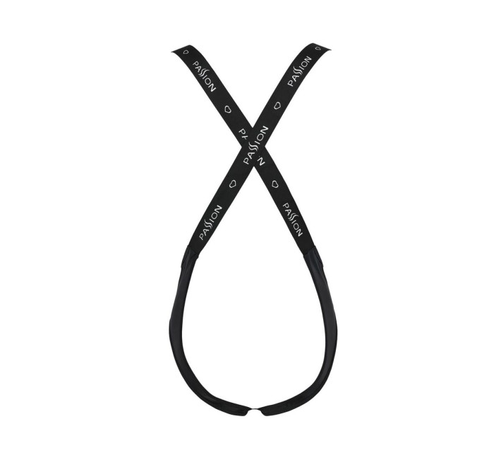 Мужское открытое боди Passion 027 Bruno Black L/XL