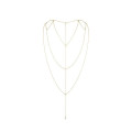 Цепочка для спины Bijoux Indiscrets Magnifique Back and Cleavage Chain Золотая