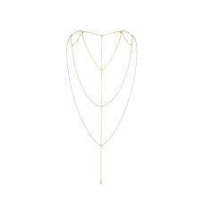 Цепочка для спины Bijoux Indiscrets Magnifique Back and Cleavage Chain Золотая