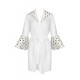Повітряний пеньюар Passion LOVELIA PEIGNOIR white L/XL