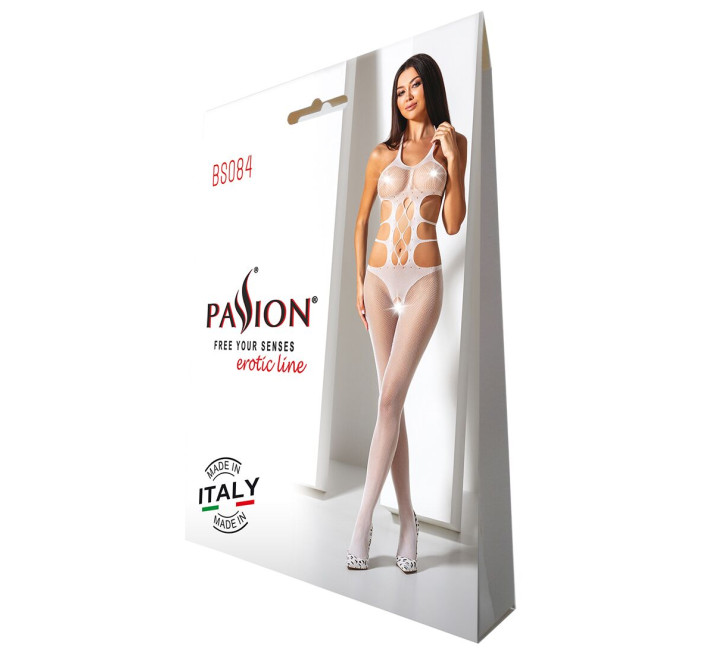 Эротический бодистокинг Passion BS084 white