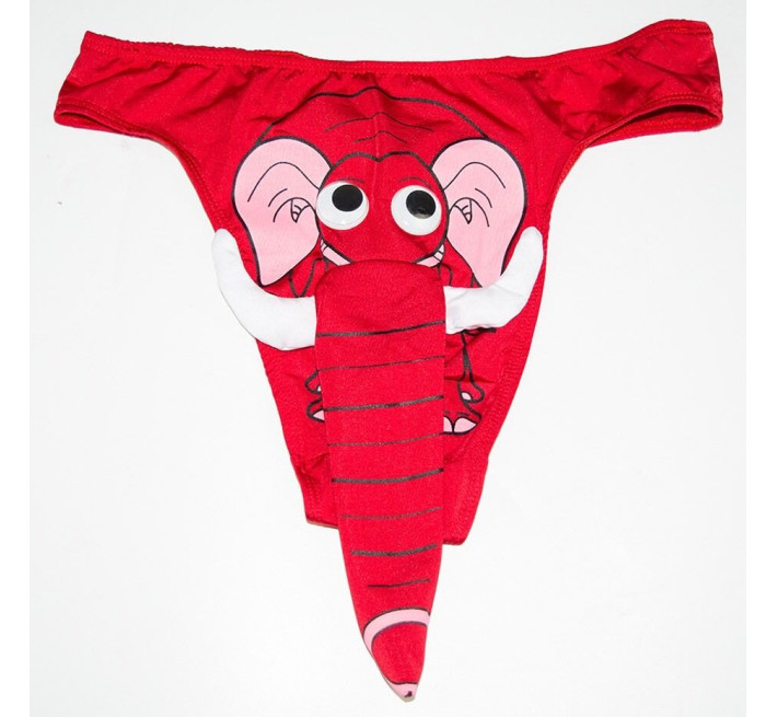 Чоловічі еротичні труси JSY Слоник з бивнями One Size