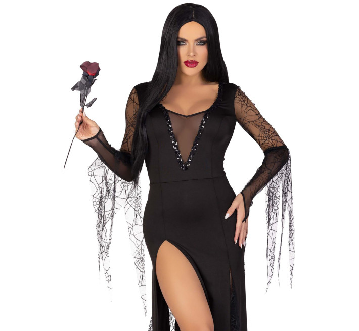 Костюм Мортиши Аддамс Leg Avenue Sexy Spooky Morticia S