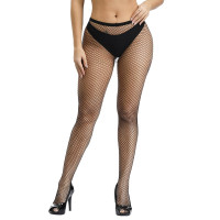 Класичні колготки-сетка T-8006 Black