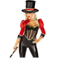 Костюм циркачки Leg Avenue Circus Ringmaster Diva Catsuit S
