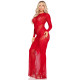 Сукня Leg Avenue Lace and Net Bodycon Gown One Size, Red