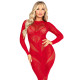 Сукня Leg Avenue Lace and Net Bodycon Gown One Size, Red