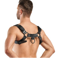 Портупея на плечі Bedroom Fantasies: Bruno Bondage Harness, чорна