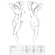 Комплект эротического белья Passion Erotic Line OFELIA SET WITH OPEN BRA XXL/XXXL Белый