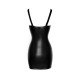 Платье с мокрым эффектом Noir Handmade F254 Powerwetlook mini-dress, S