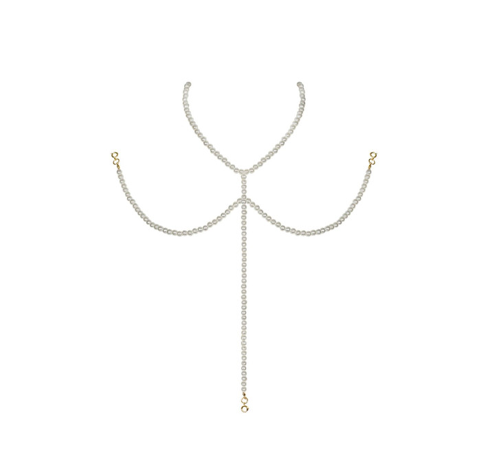 Намисто під перли на декольте Obsessive A757 necklace pearl
