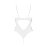 Боди з доступом Obsessive Alissium crotchless teddy, XL/2XL лиф с мягкой чашкой, высокие трусики