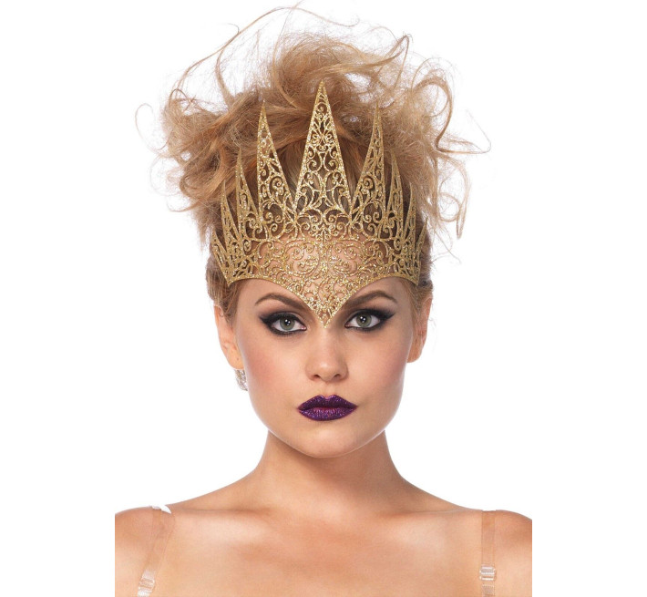 Широка корона Leg Avenue Die Cut Royal Crown, золота