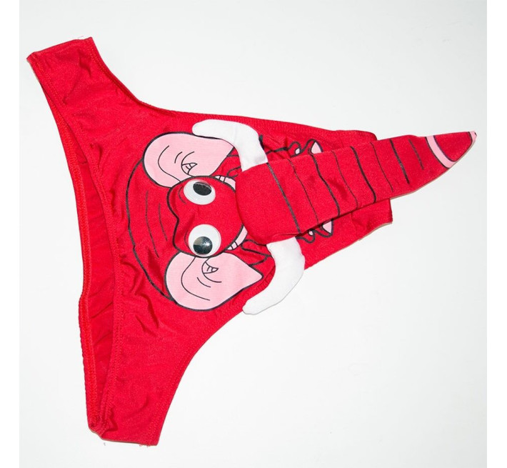 Чоловічі еротичні труси JSY Слоник з бивнями One Size