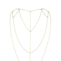 Цепочка для спины Bijoux Indiscrets Magnifique Back and Cleavage Chain Золотая Цепочка для спины Bijoux Indiscrets Magnifique Back and Cleavage Chain Золотая