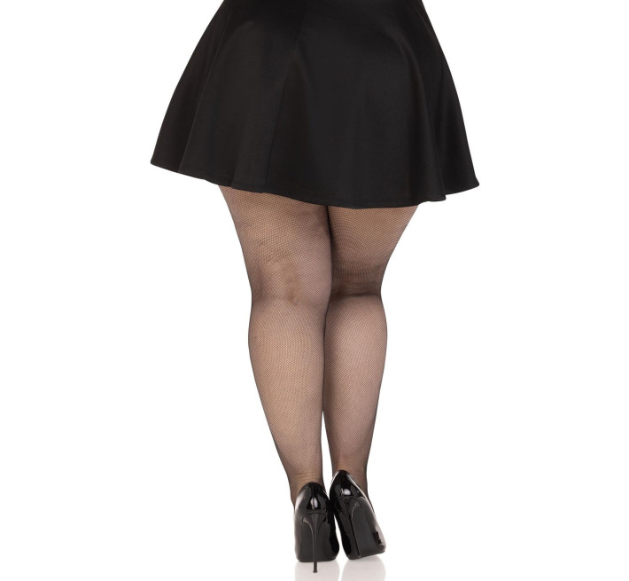 Панчохи Leg Avenue Spandex micro net tights Black 1X/2X