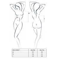 Корсет зі шнурівкою Passion BES CORSET 4XL/5XL Чорний Корсет зі шнурівкою Passion BES CORSET 4XL/5XL Чорний