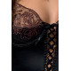 Еротичний Корсет Passion BRIDA CORSET L/XL Чорний