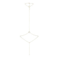 Цепочка на шею и пояс Bijoux Indiscrets Magnifique I Body Chain Золотая