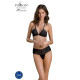 Комплект Passion KERRIA BIKINI black, S/M, бралетт и трусики-бикини