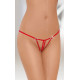 Жіночі стрінги SoftLine String 2295 Червоні S/M/L