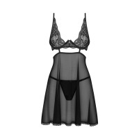 Бэби-долл Obsessive Nutris babydoll & thong XL/2XL