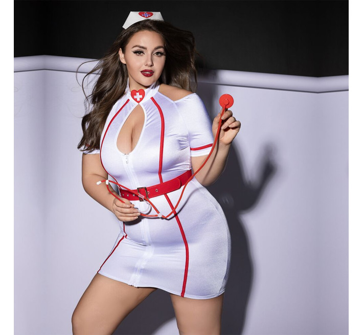 Еротичний костюм медсестри JSY P61115 Plus Size