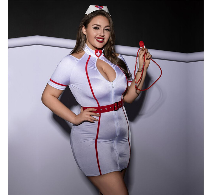 Еротичний костюм медсестри JSY P61115 Plus Size