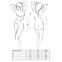 Сукня бебі дол Passion Erotic Line WILMA CHEMISE L/XL Біла