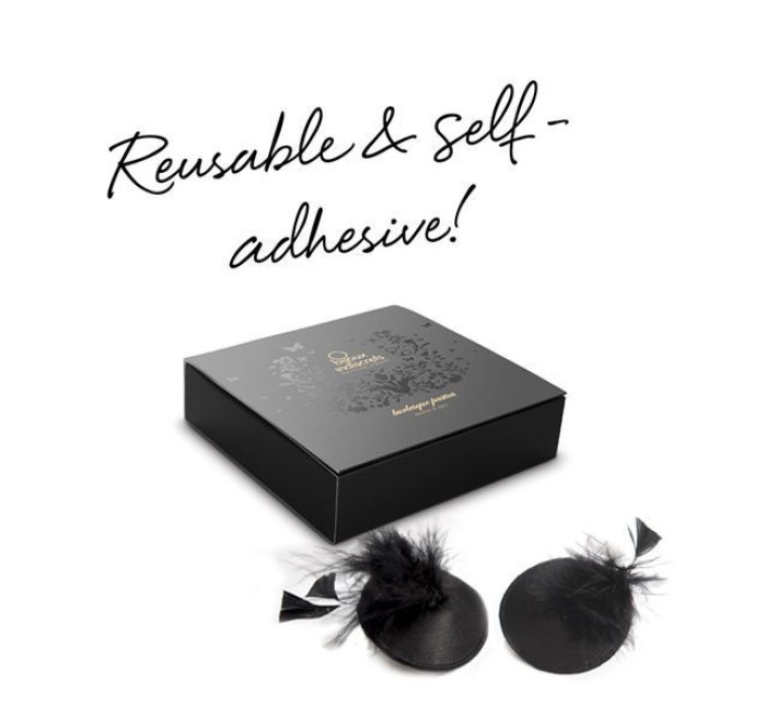 Пестіс стікіні Bijoux Indiscrets Burlesque pasties FEATHER