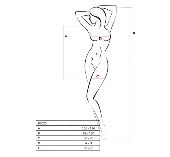 Короткое мини платье Passion BS025 S/XL Белое