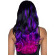 Перука Leg Avenue Allure Multi Color Wig Black/Purple
