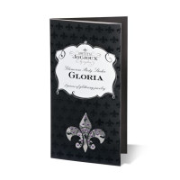 Пэстис из кристаллов Petits Joujoux Gloria set of 2 Черные/Фиолетовые