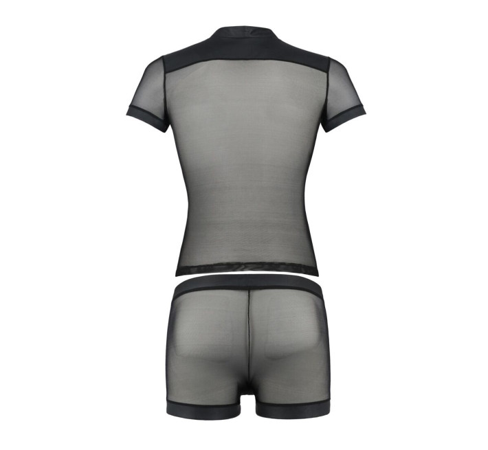 Комплект мужского сетчатого белья Passion 052 Set Michael black L/XL