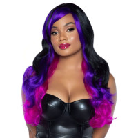 Перука Leg Avenue Allure Multi Color Wig Black/Purple Перука Leg Avenue Allure Multi Color Wig Black/Purple