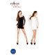 Короткое мини платье Passion BS025 S/XL Белое