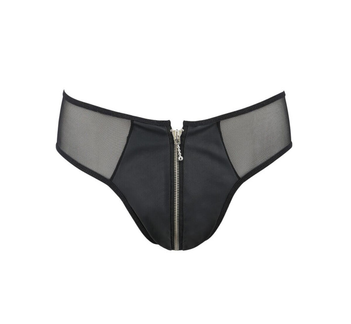 Чоловічі сліпи на блискавці Passion 042 Slip Timmy Black XXL/XXXL