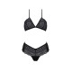 Комплект Passion KERRIA BIKINI black, S/M, бралетт и трусики-бикини