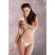 Трусики-стринги Passion MT015 white One size
