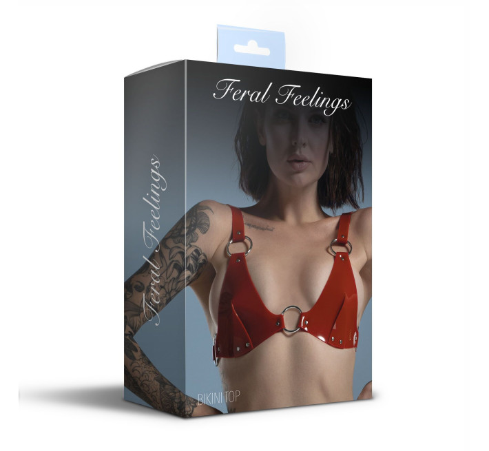 Ліф класичний Feral Feelings - Bikini Top Red