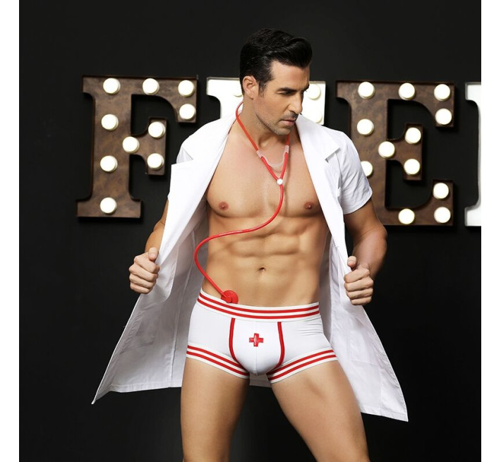 Чоловічий еротичний костюм доктора JSY Дбайливий Генрі S/M