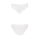 Трусики с широкой резинкой и кружевом Passion PS001 PANTIES L, white
