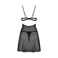 Бэби-долл Obsessive Nutris babydoll & thong XL/2XL