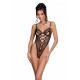 Еротичний боді з малюнком Passion LOVELIA BODY black S/M