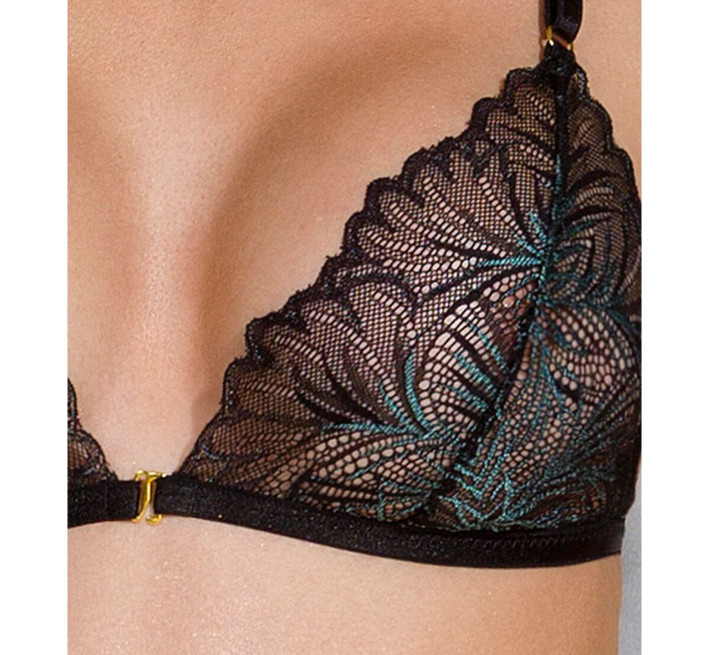 Комплект с открытым доступом Passion DELIENA SET black XXL/XXXL