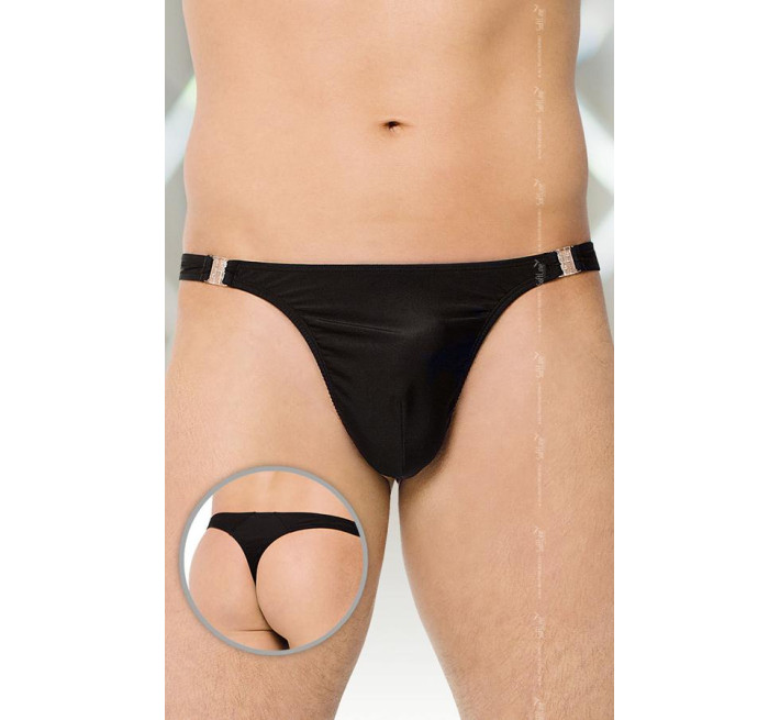 Трусы Softline Thong 4432 Черные XL