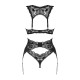 Obsessive Donna Dream 3-pcs set черный M/L