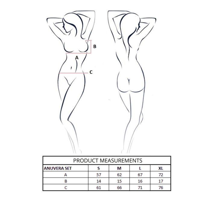 Комплект Passion ANUVERA SET white L